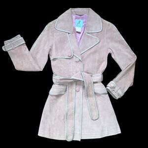 Marciano Belted Leather Coat | Size S
